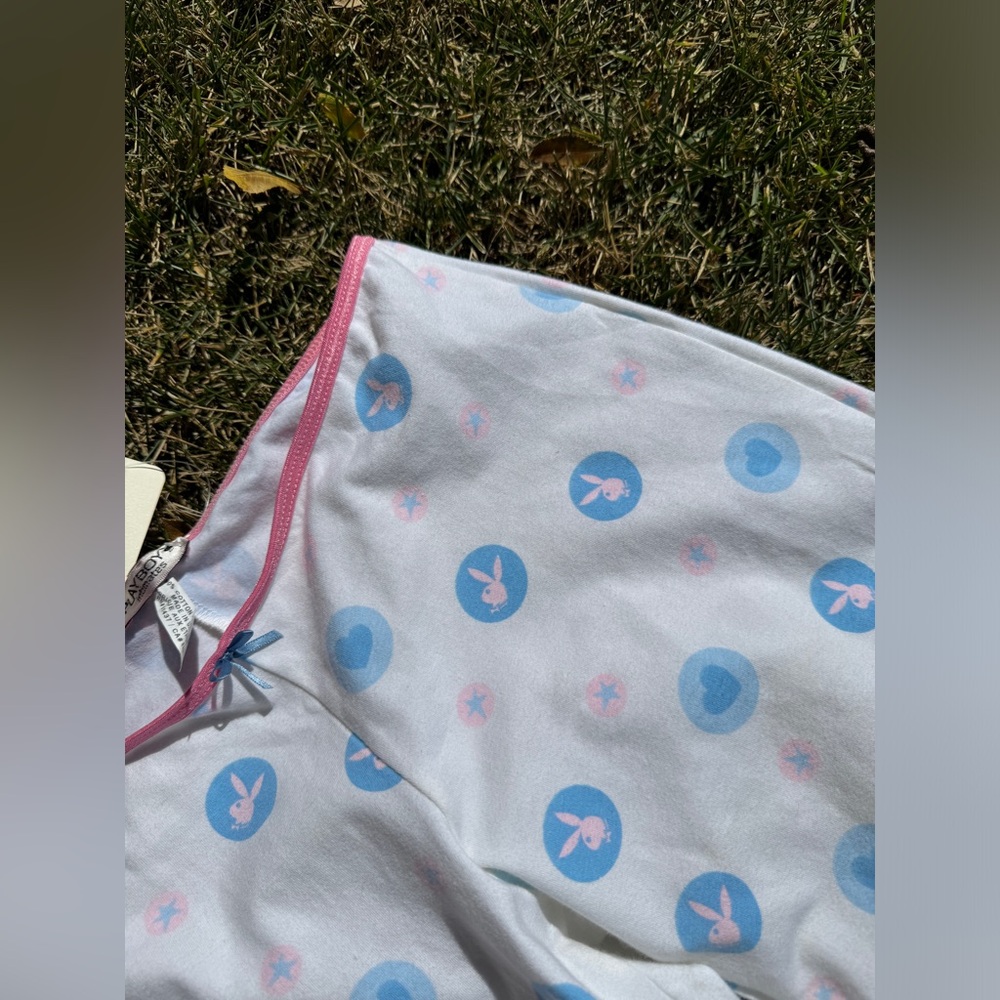 Deadstock NWT Y2K Vintage Playboy Pajama Pants - Picture 7 of 12